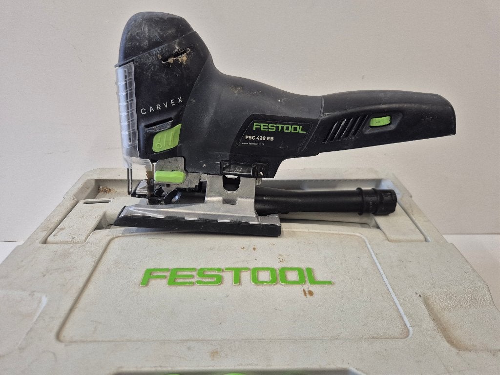 Festool Carvex PSC 420 EB Decoupeerzaag met Systainer, Ophalen, Gebruikt, Decoupeerzaag, 30 tot 70 mm