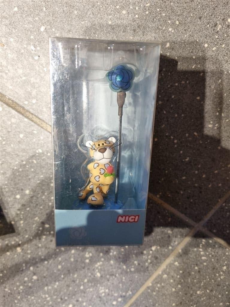 Diverse Nici beeldjes met knijper voor foto, Ophalen of Verzenden, Nieuw, Meerkleurig, Steen/keramiek