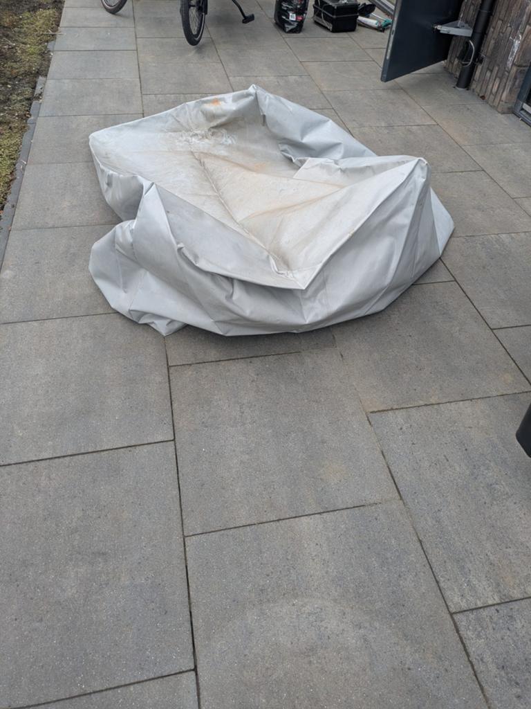 Beschermhoes tuinset buitenmeubilair 175x110x75, Ophalen of Verzenden, Gebruikt