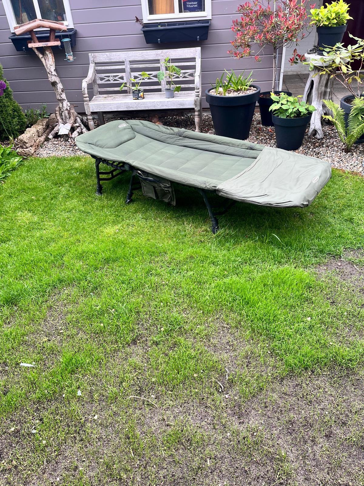 Zo goed als nieuwe stretcher. Ultimate., Watersport en Boten, Hengelsport | Karpervissen, Ophalen of Verzenden, Zo goed als nieuw
