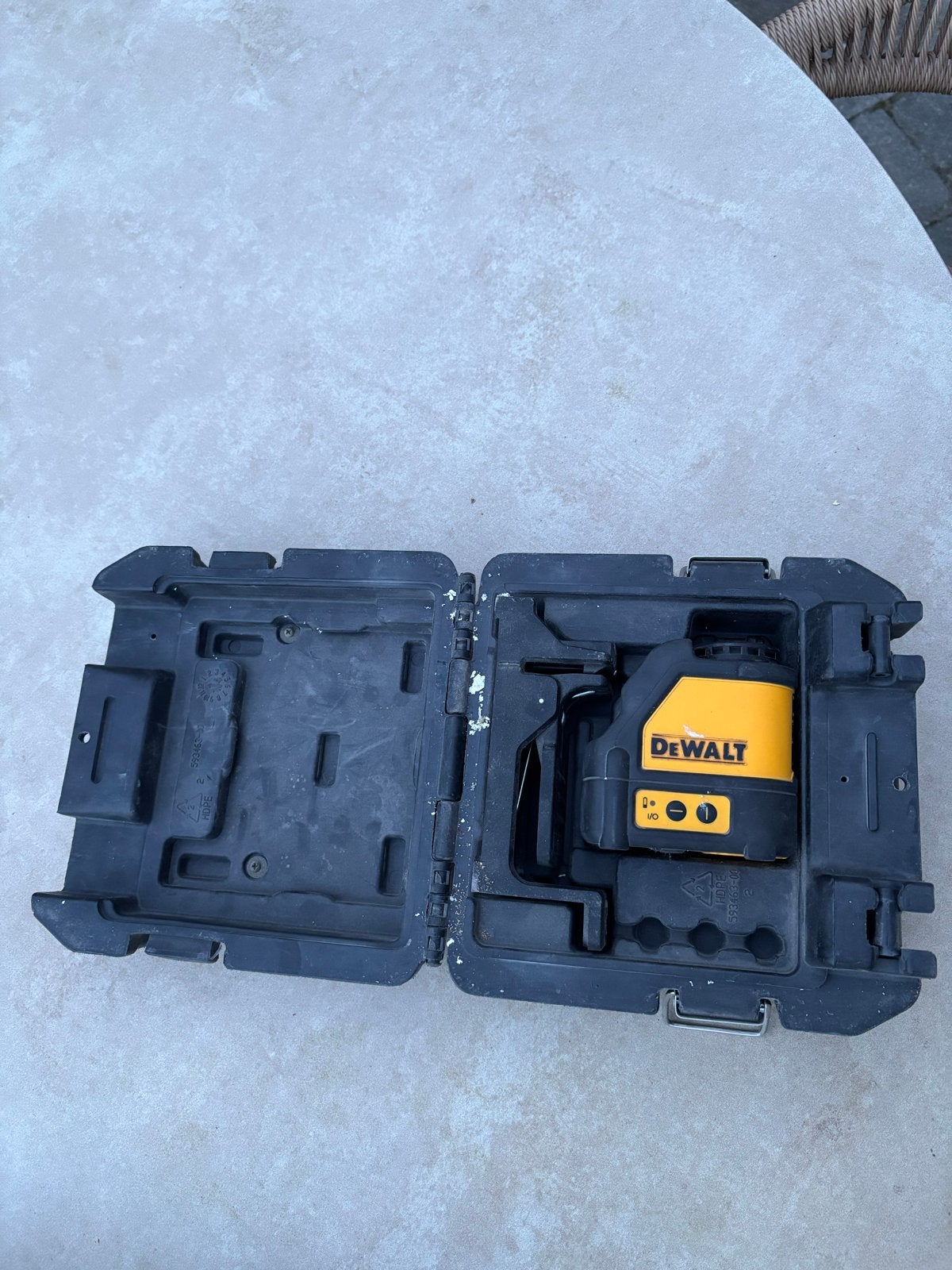 DeWalt Rode Kruislijnlaser - Nauwkeurig en Robuust, Gebruikt, De walt, Ophalen of Verzenden, Nvt