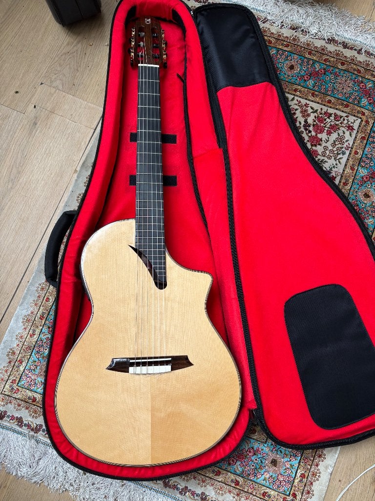 Martinez mscc klassiek gitaar, Ophalen of Verzenden, Zo goed als nieuw, Klassieke of Spaanse gitaar, Met (piezo-)element