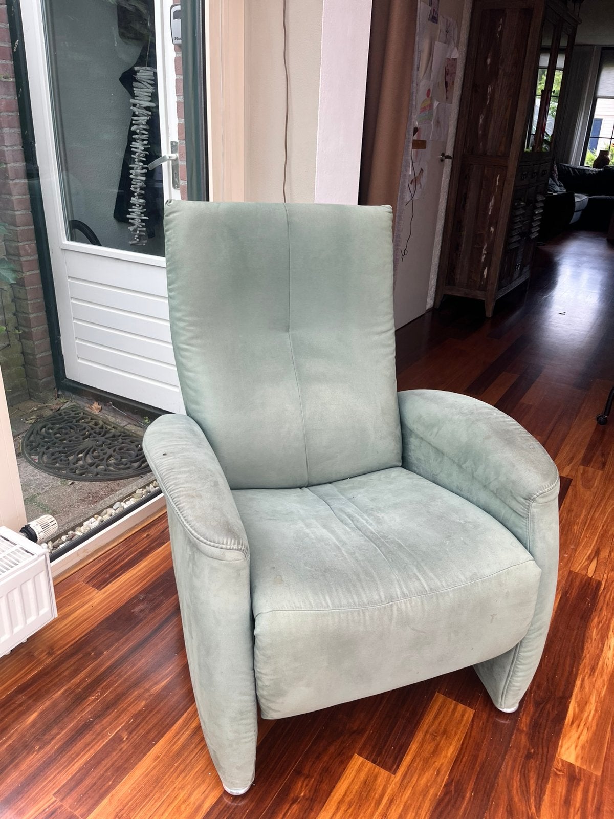 2 Relax fauteuils stoelen himolla, Huis en Inrichting, Fauteuils, Ophalen, Gebruikt, 75 tot 100 cm, Groen