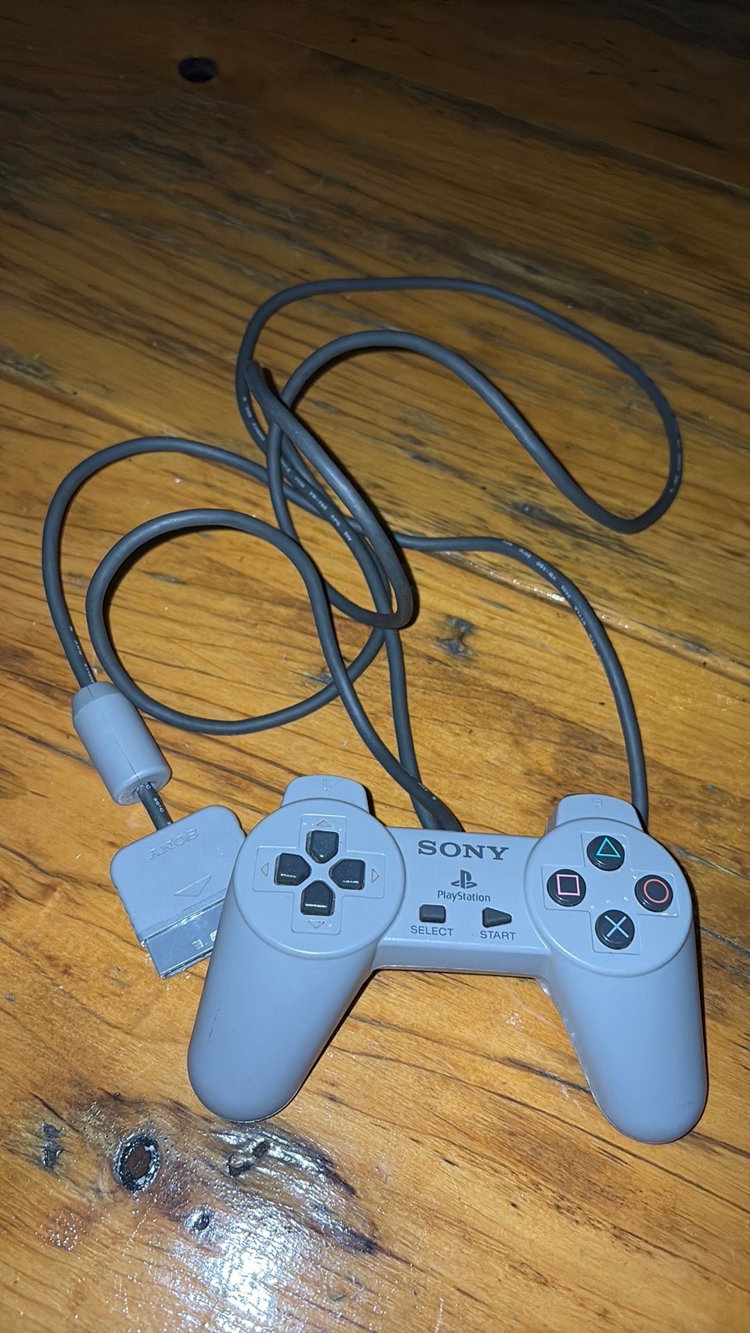 Sony PlayStation 1 Controller - Grijs, Ophalen of Verzenden, Gebruikt, Met 1 controller