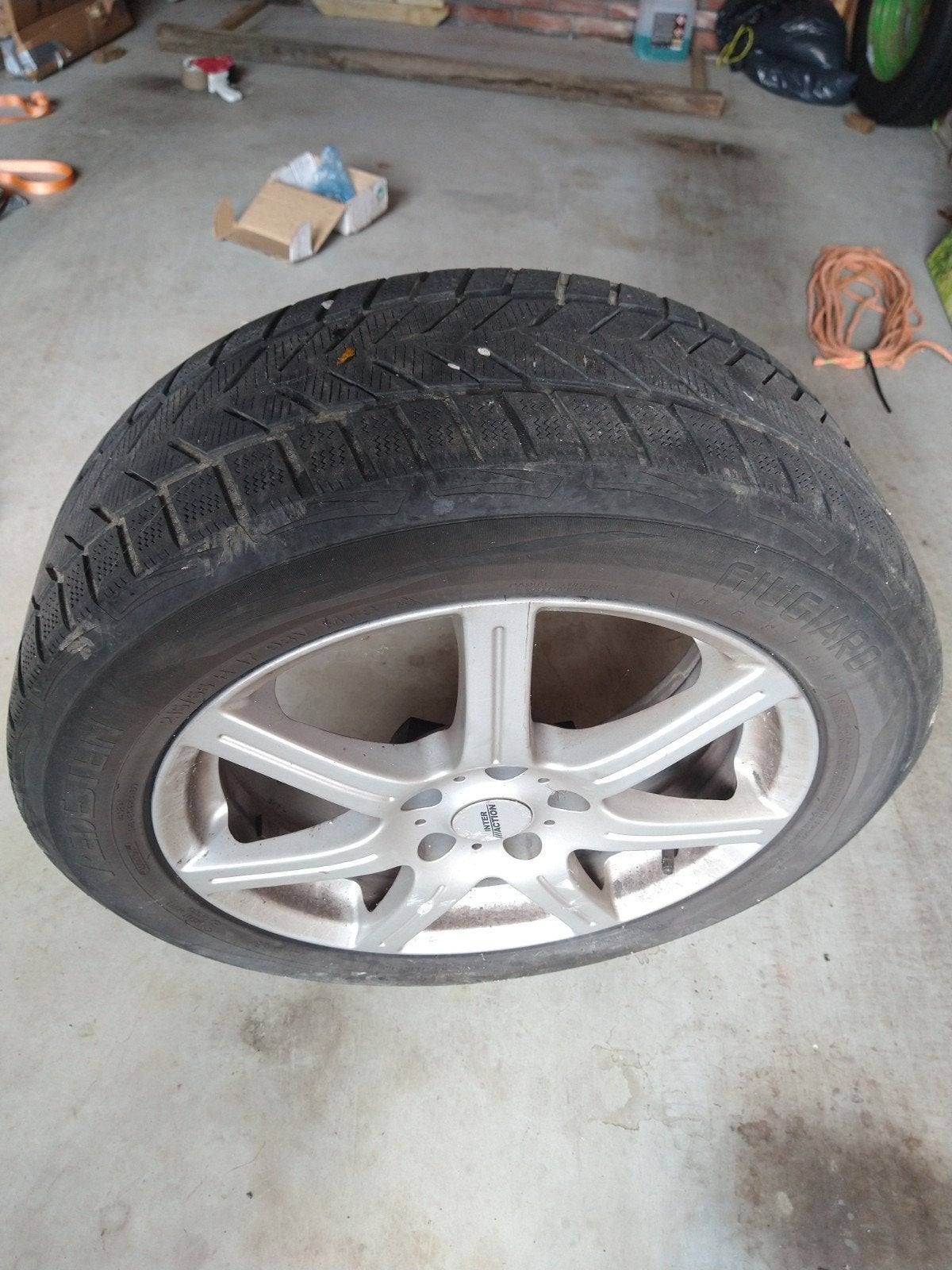 Gebruikte Vredestein Winterband 215/55 R16, Auto-onderdelen, Ophalen, 16 inch, Banden en Velgen, Winterbanden