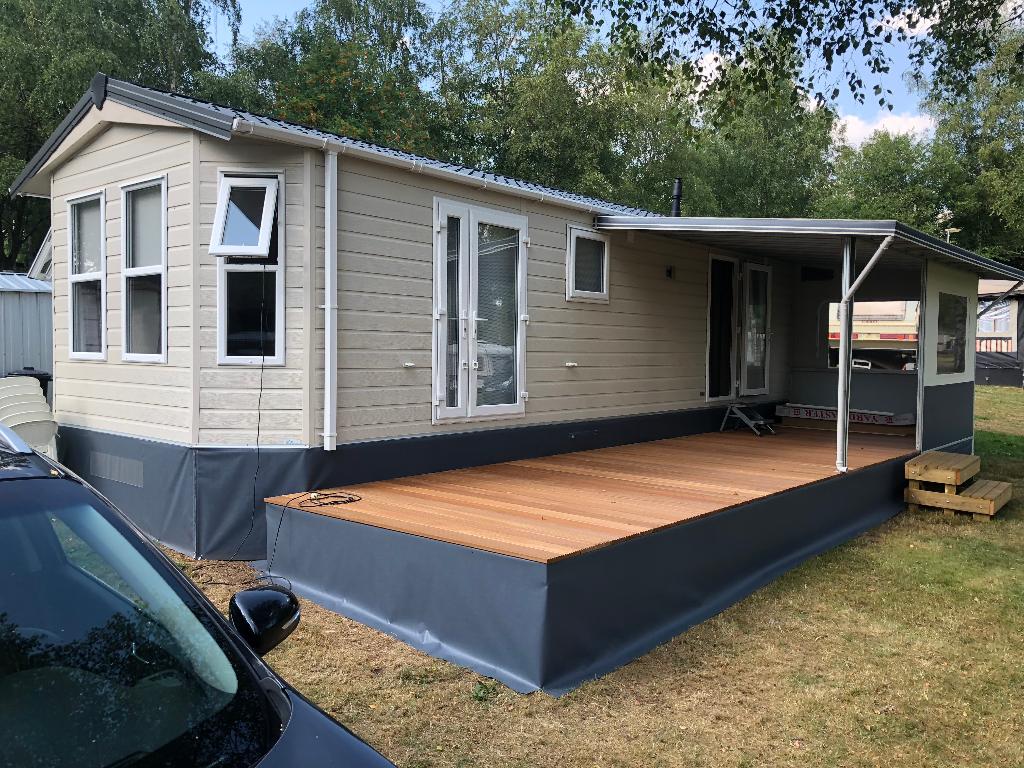 Stacaravan (Nordik) in Odrimont - Belg.Ardennen: 10m x 3,70m, Tot en met 4