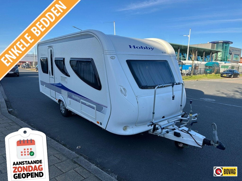 Hobby La Vita 495 UL MOVER TENT ZONDAG OPEN, Caravans en Kamperen, Caravans, Rondzit, Hobby, Bedrijf, Schokbreker
