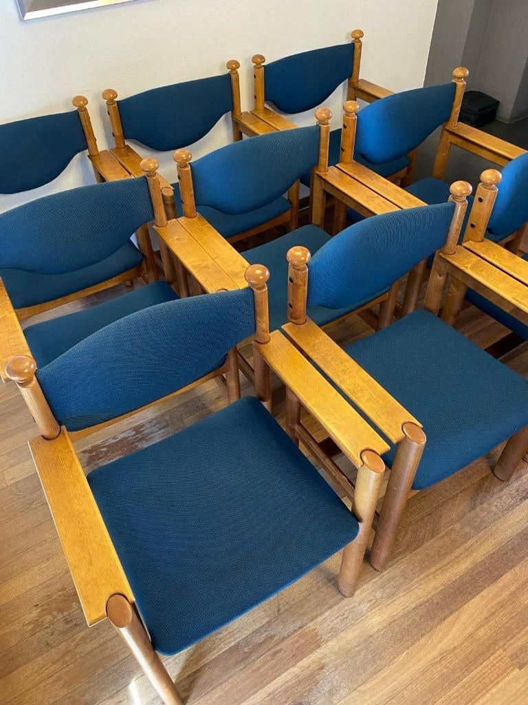 lepofinn Pixie stoelen, Ophalen, Gebruikt, Blauw, 60's Scandinavisch