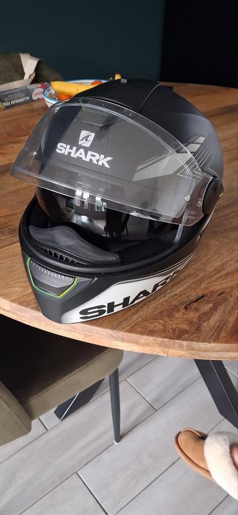 Nog hele nette helm, Motoren, Ophalen, M, Systeemhelm, Shark