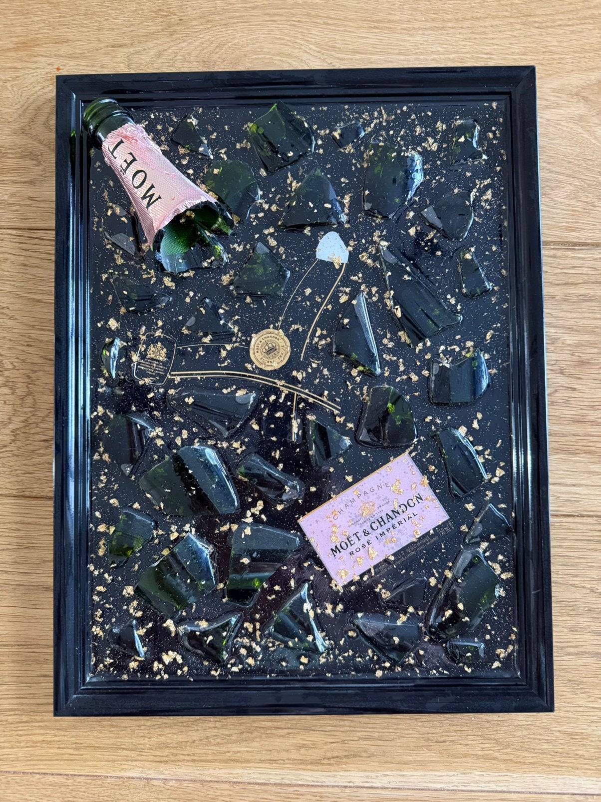 Bottle art, Antiek en Kunst, 3D-effect, Overig onderwerp, Glas, Ophalen of Verzenden