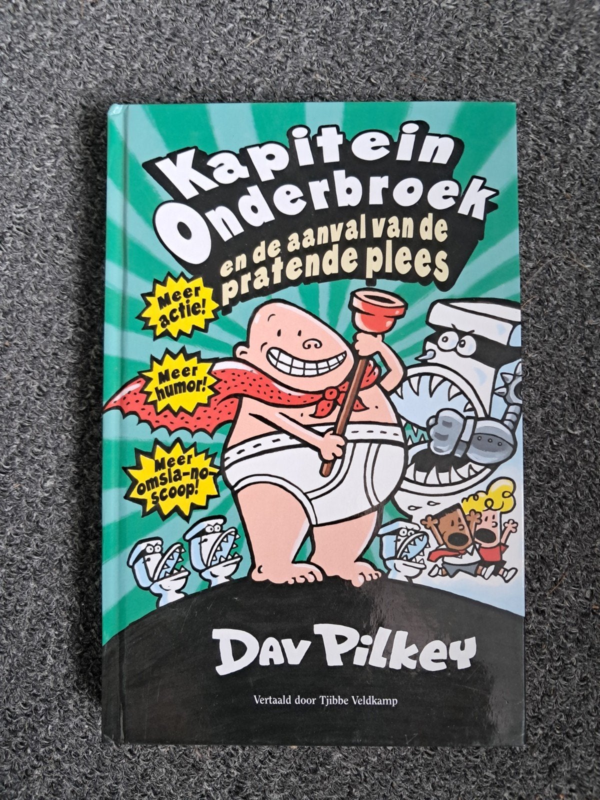 Kapitein onderbroek, Ophalen, Cartoons, Zo goed als nieuw, Dav Pilkey