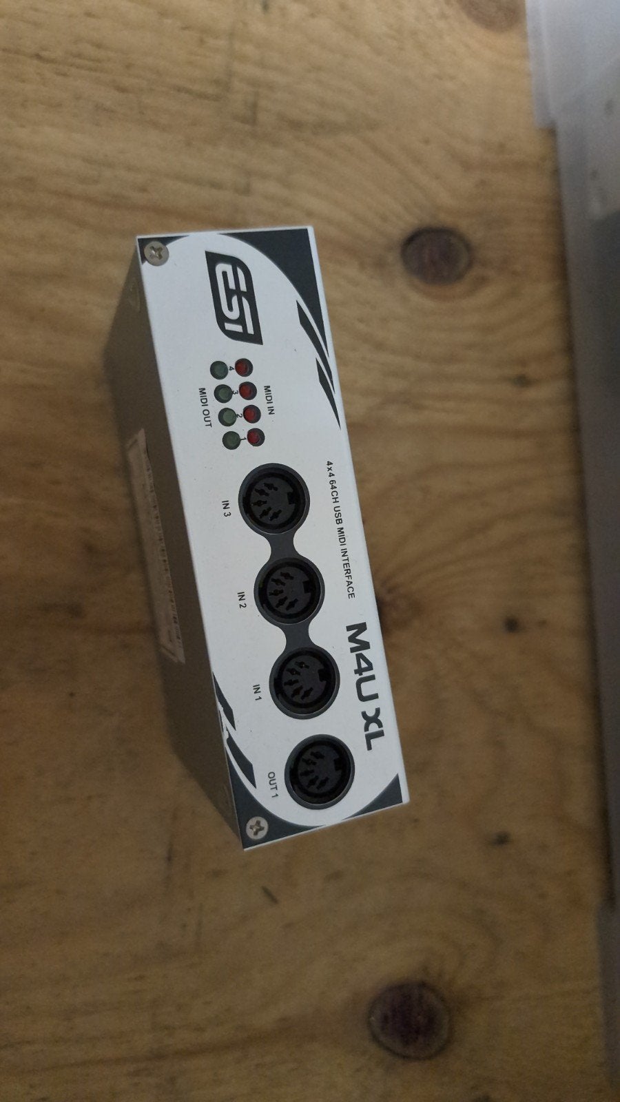 ESI M4U XL MIDI naar USB Interface, Ophalen of Verzenden, Gebruikt