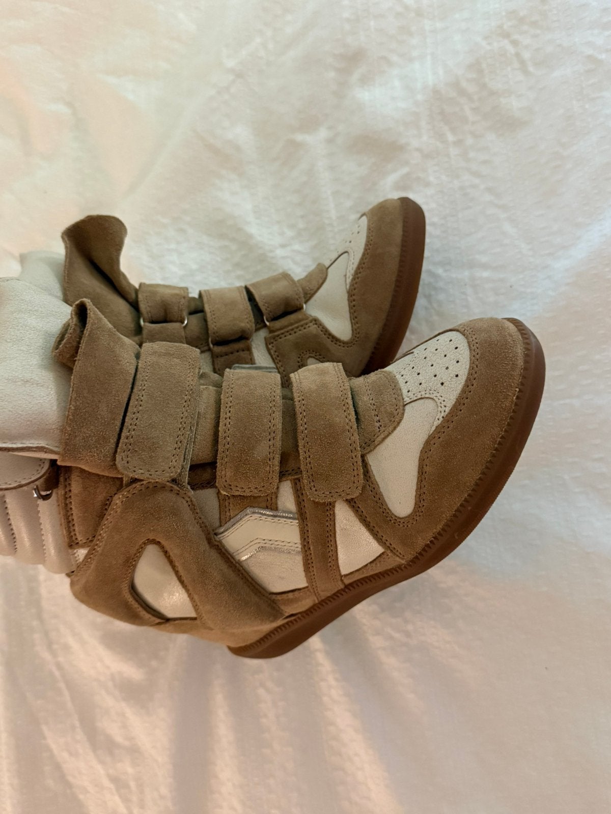Isabel Marant Bekett, Kinderen en Baby's, Babykleding | Schoentjes en Sokjes, Ophalen, Zo goed als nieuw, Jongetje of Meisje, Schoentjes