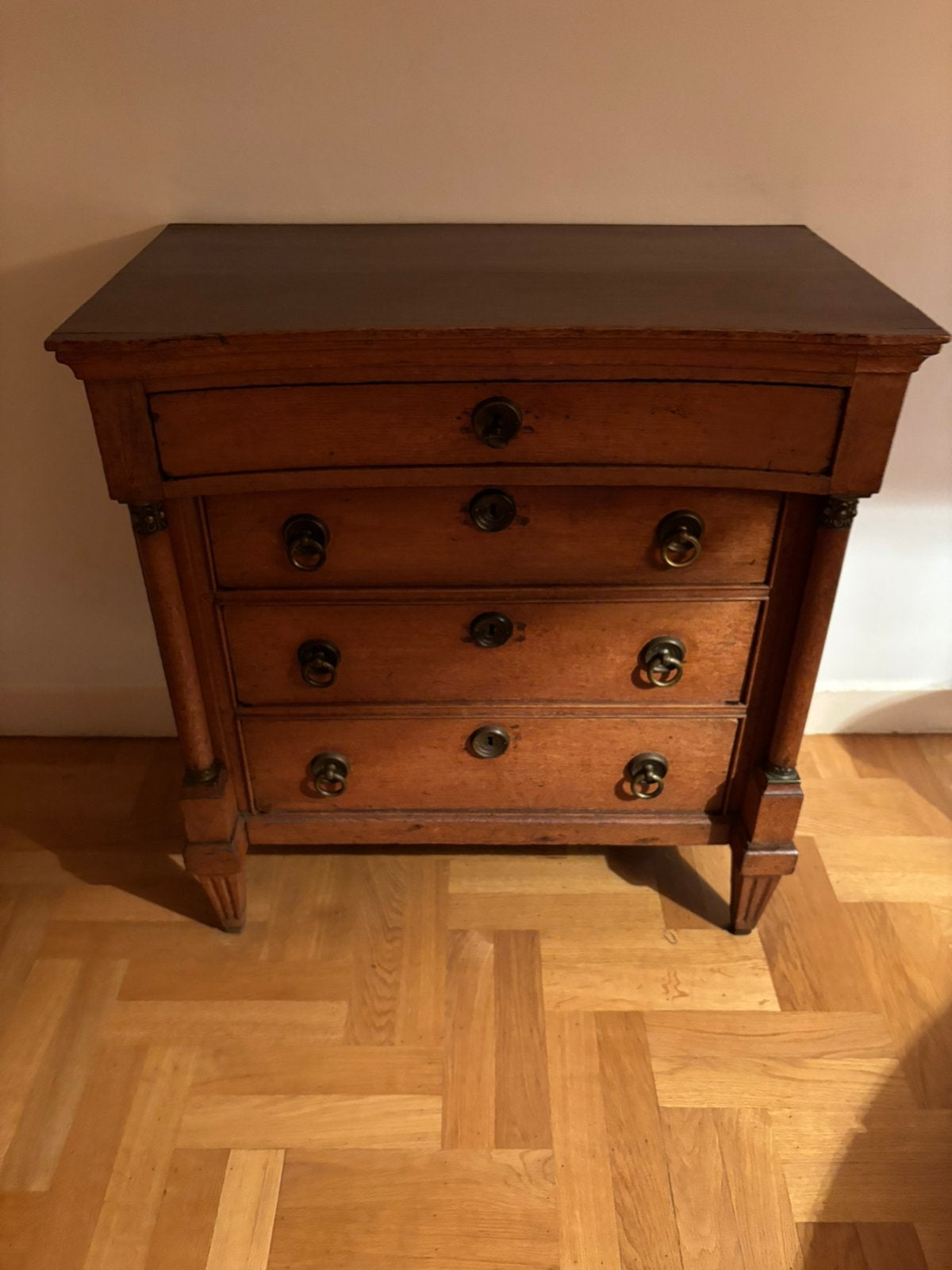 Antieke Empire ladekast commode antiek wandkast, Antiek Empire, Gebruikt, ., .