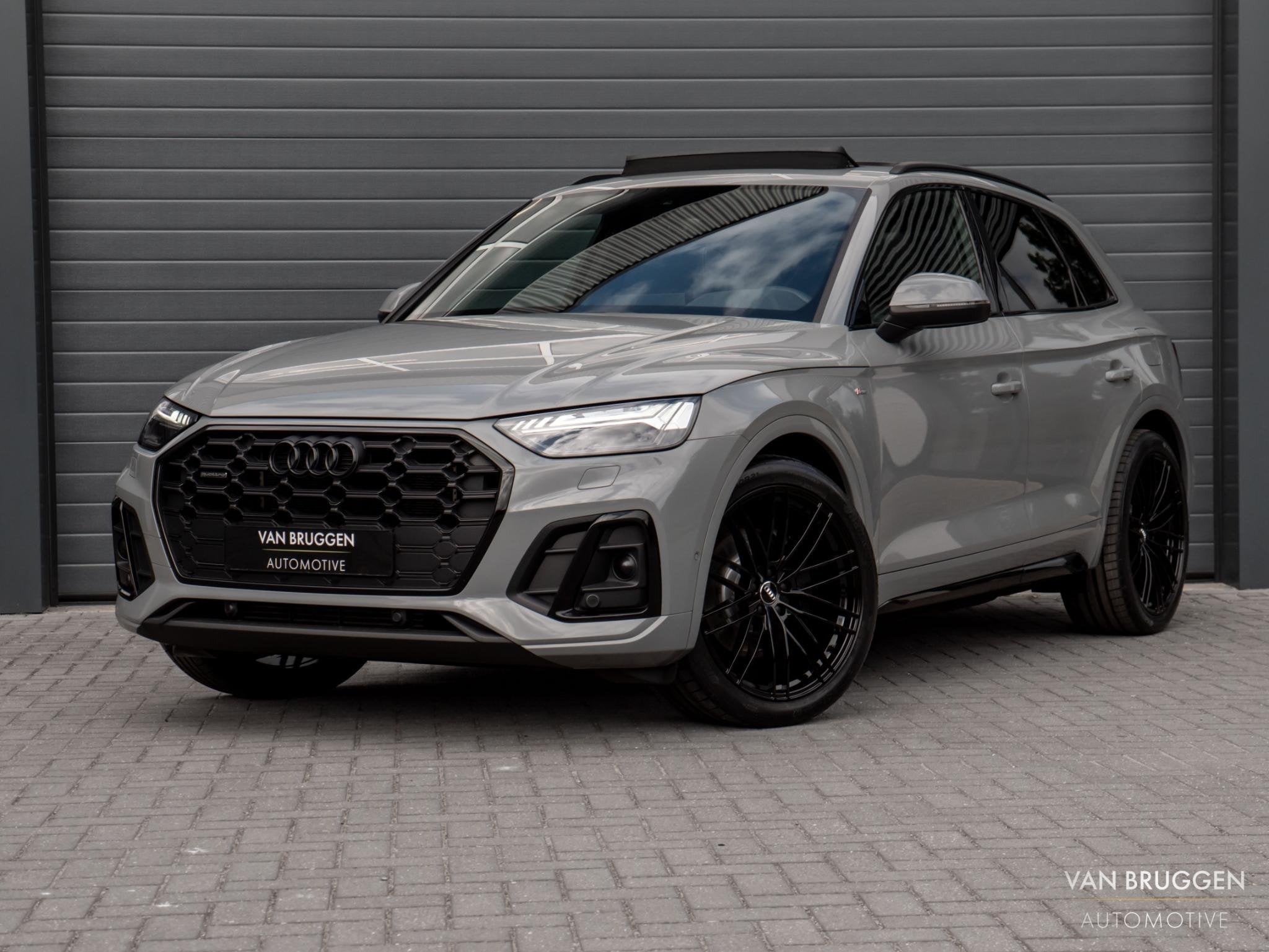 Audi Q5 55 TFSI e S-Line Pano Nardo RS-Stoelen Luchtv Trekhk, Automaat, 14 kWh, Gebruikt, 4 cilinders