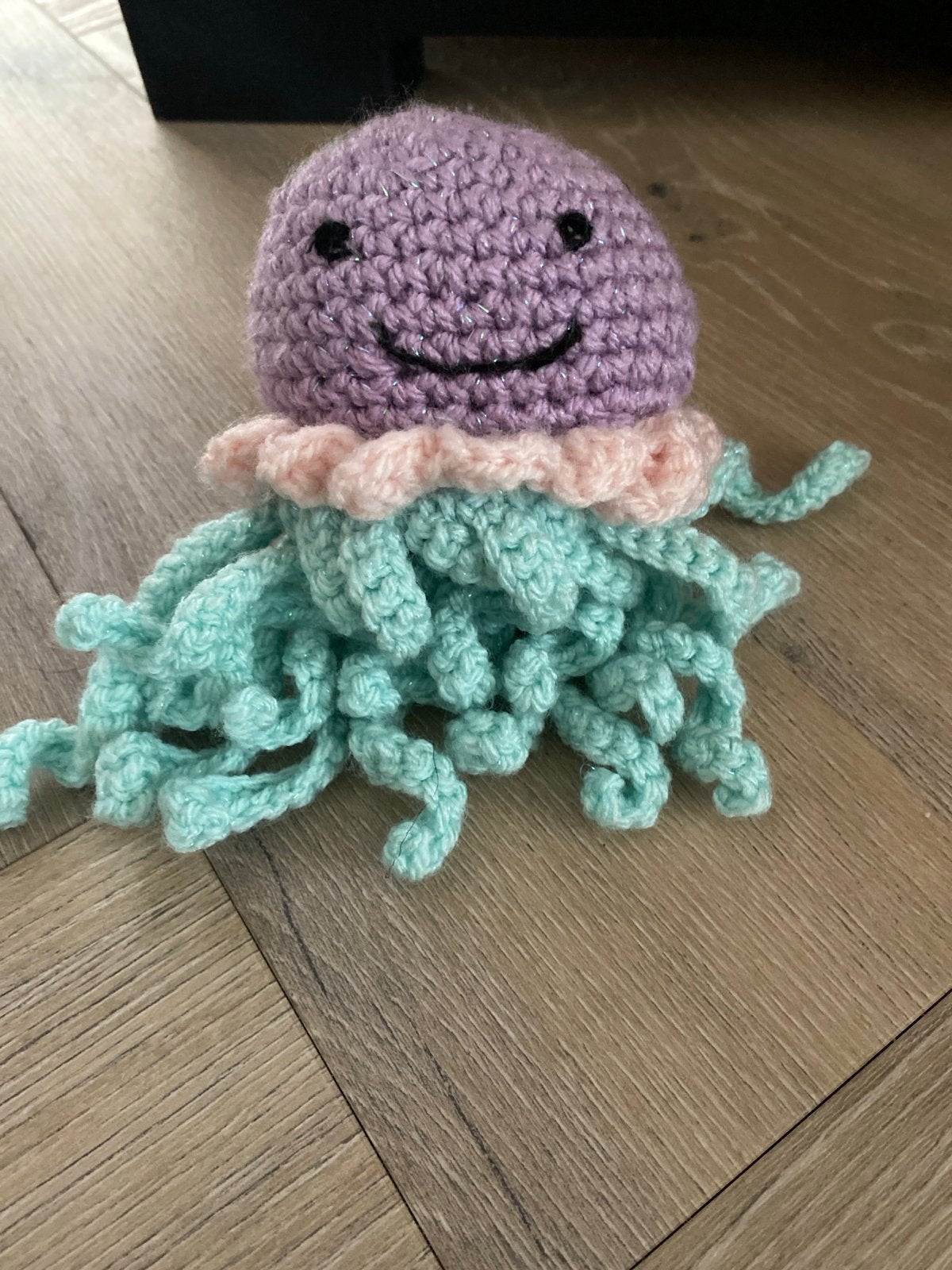 Gehaakte Kwal Knuffel - Handgemaakt Speelgoed, Ophalen of Verzenden, Zo goed als nieuw, Handgemaakt, Middelgroot (20 tot 80 cm)