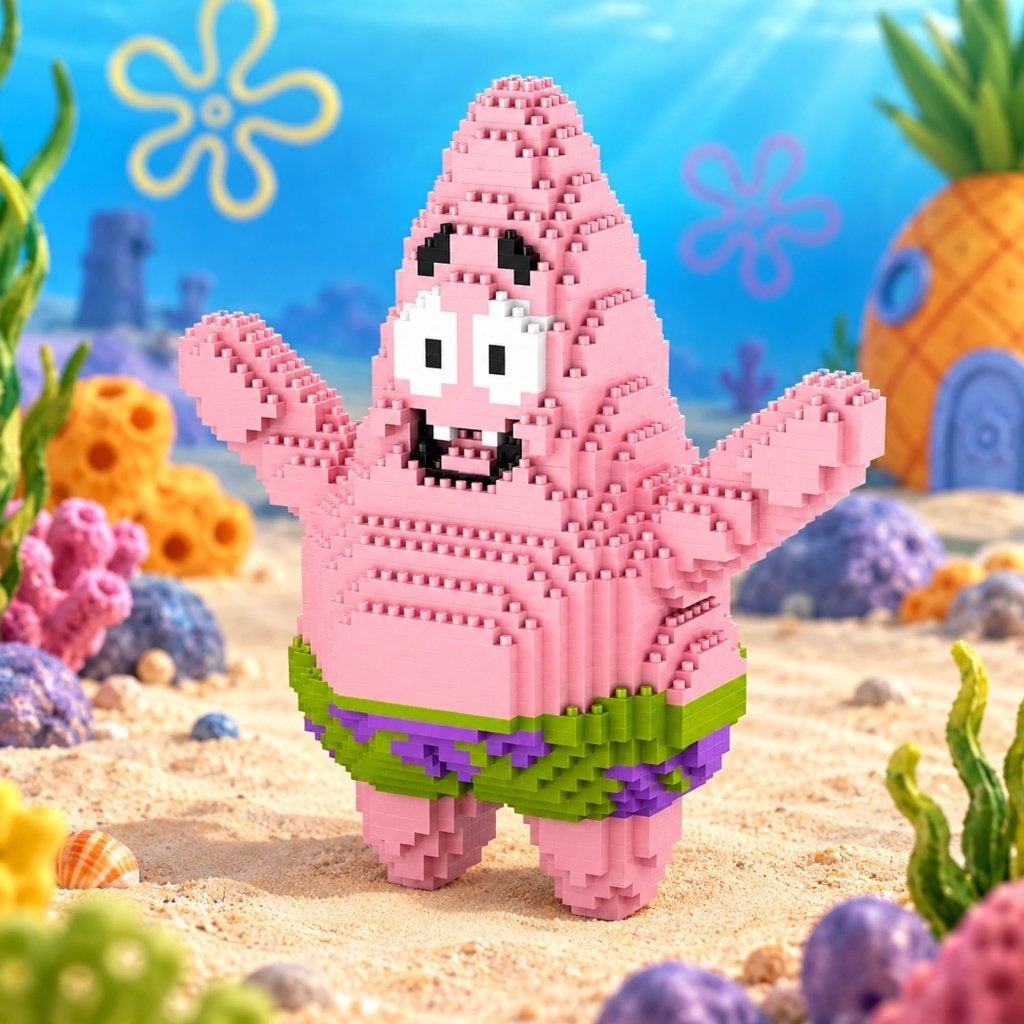 Nano Blocks Zeester – 1508 Mini Bouwsteentjes – Vanaf 14, D, Nieuw, Ophalen of Verzenden, D