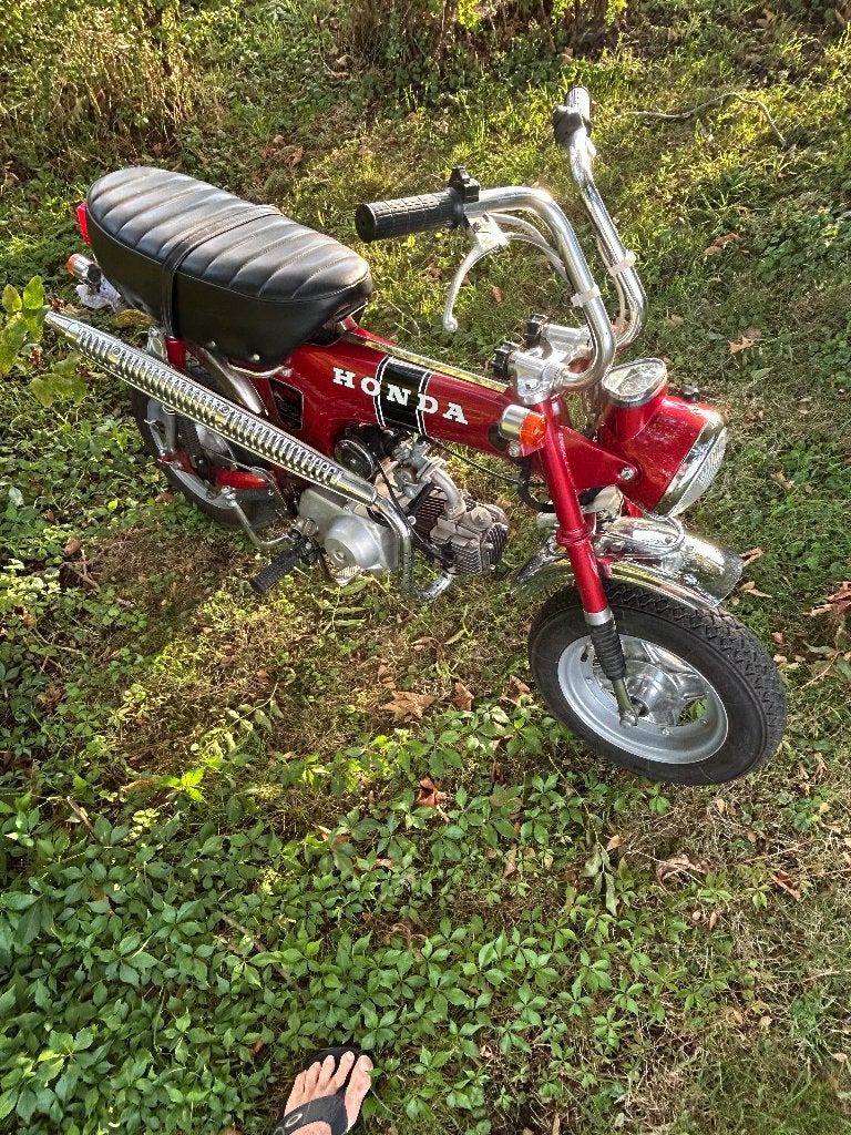 Honda Dax ST50E 6 volts 1972, Fietsen en Brommers, Brommers | Oldtimers, 49 cc, 3 versnellingen, Ophalen, Overige merken