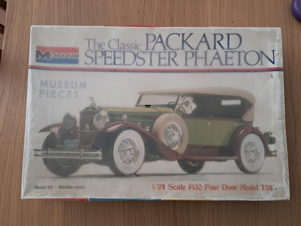 Monogram Packard Speedster Phaeton modelbouwkit, Verzenden, Nieuw, Auto, Monogram