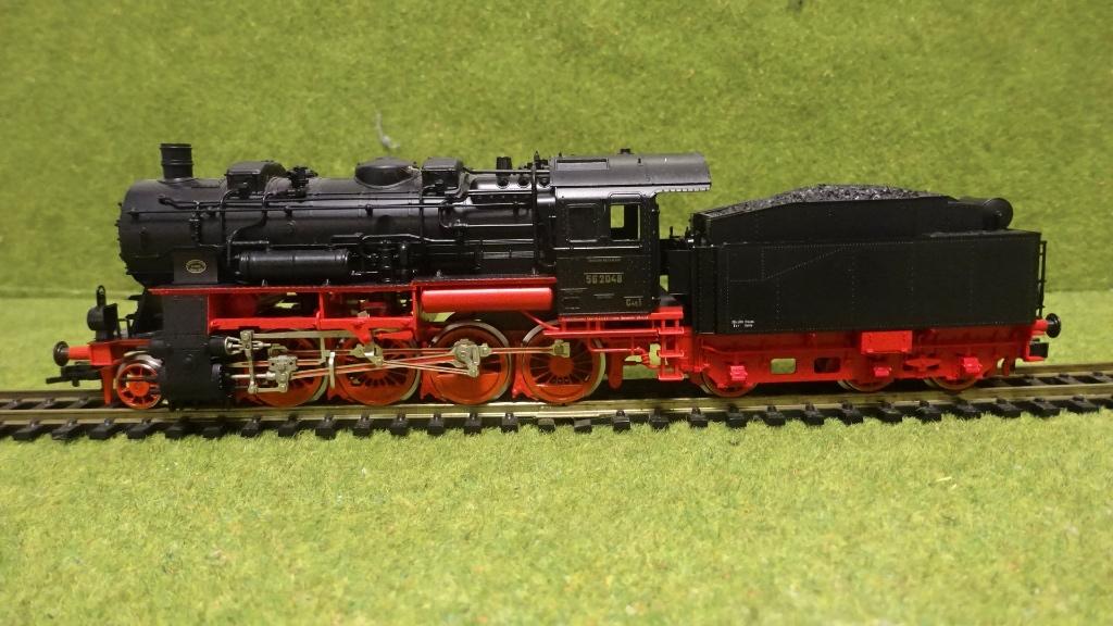 4156 Fleischmann Stoomlocomotief BR 56 2048, Hobby en Vrije tijd, Modeltreinen | H0, Fleischmann, Ophalen of Verzenden, Zo goed als nieuw