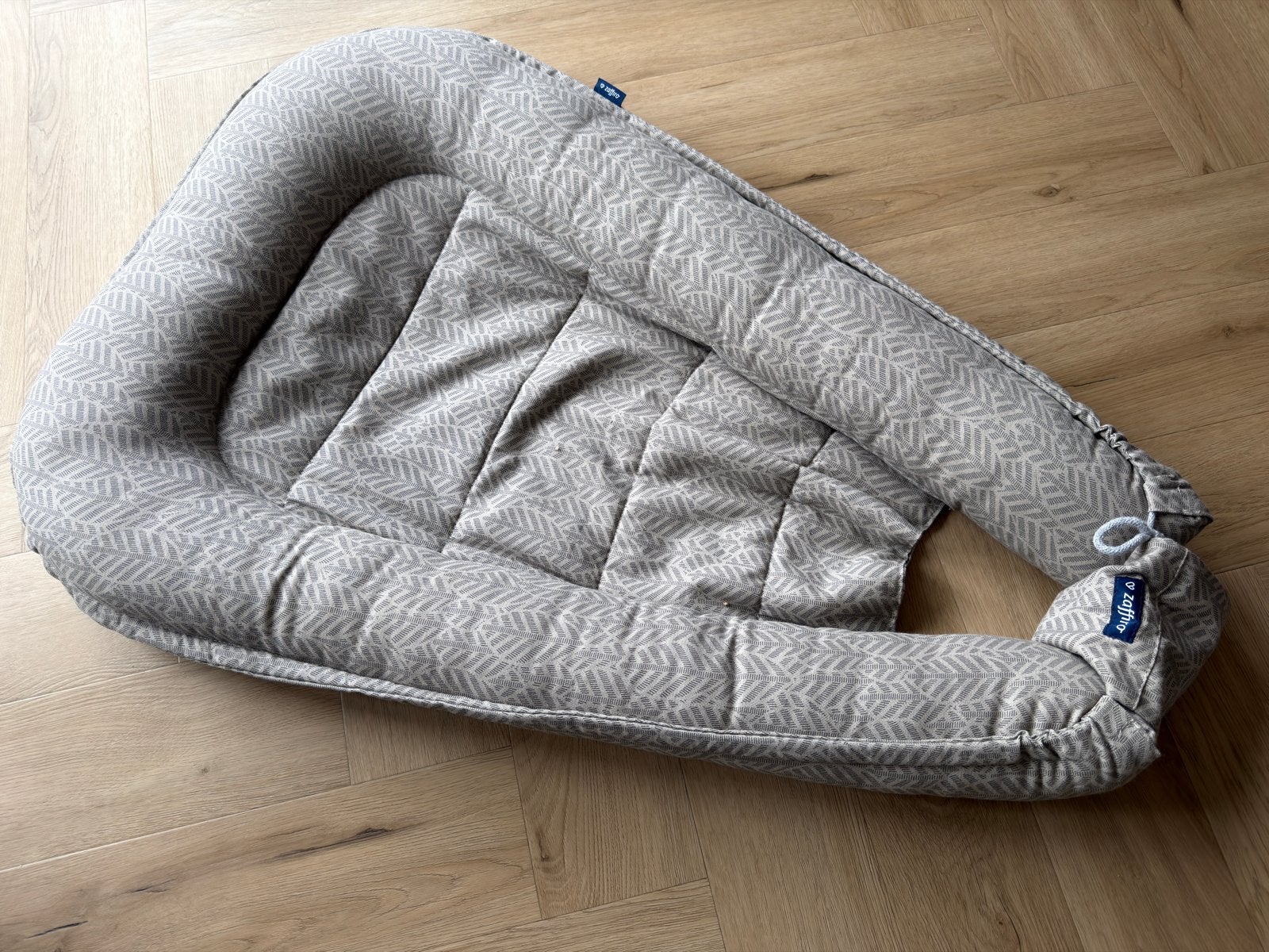 Babynest Zaffiro Beige Leaves, Ophalen, Zo goed als nieuw
