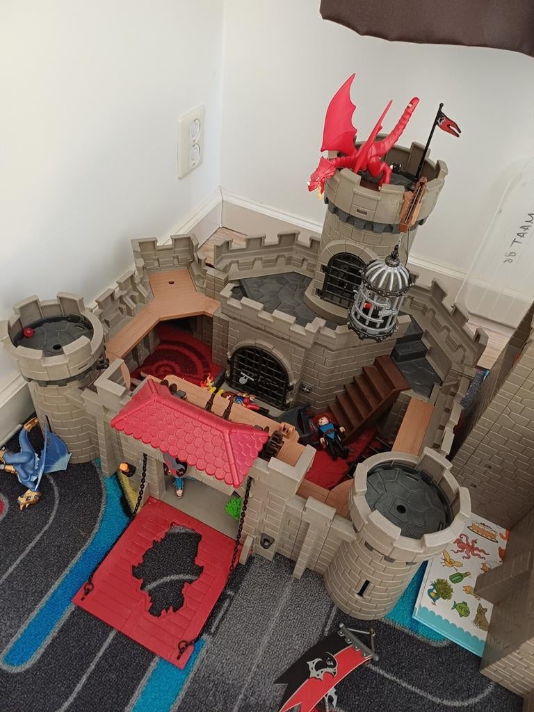 Playmobil Burcht van de Valkenridders - 6001, Kinderen en Baby's, Speelgoed | Playmobil, Ophalen, Gebruikt