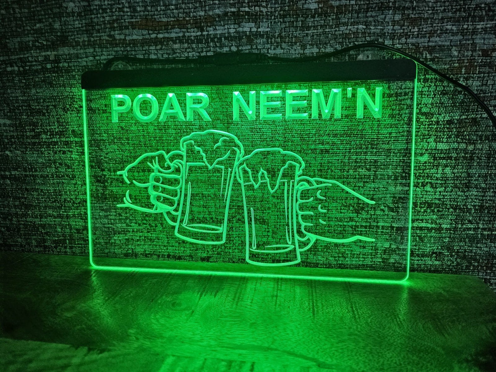 POAR-NEEMN 3D LEDVERLICHTING, Ophalen of Verzenden, Nieuw, Reclamebord, Plaat of Schild, Overige merken