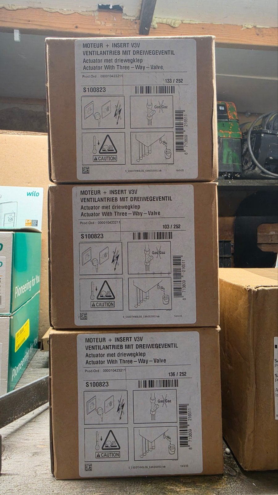 Remeha Calenta Actuator met Driewegklep (3 stuks), Ophalen of Verzenden, Nieuw, Overige typen