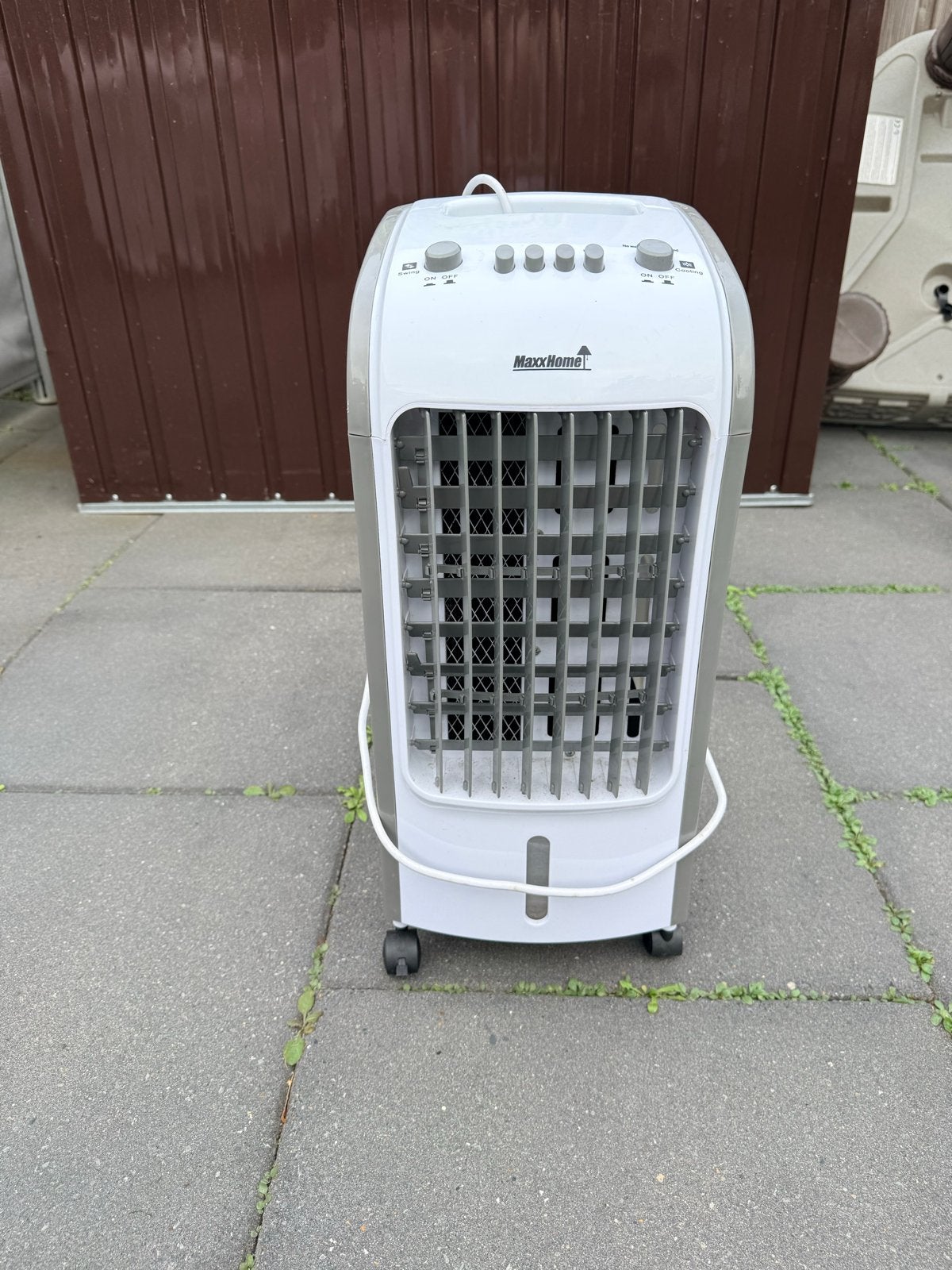 MaxxHome Mobiele Airco/Luchtkoeler met 3 Snelheden, Witgoed en Apparatuur, Ophalen, Gebruikt, Minder dan 60 m³, 3 snelheden of meer
