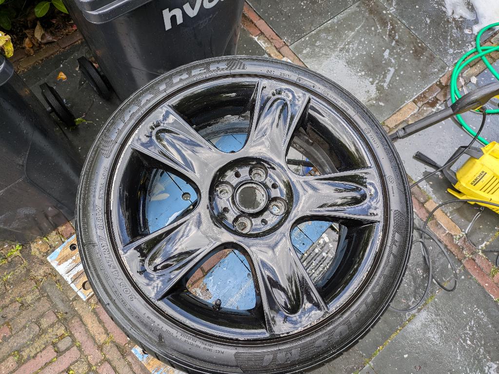 Mini R91 Bullet 5 Spoke 17 inch 4x100, Auto-onderdelen, Banden en Velgen, Velg(en), Zomerbanden, 17 inch, 205 mm, Personenwagen
