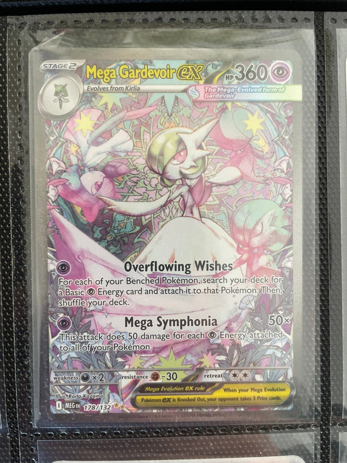 Mega gardevoir ex 178/132, Ophalen of Verzenden, Zo goed als nieuw