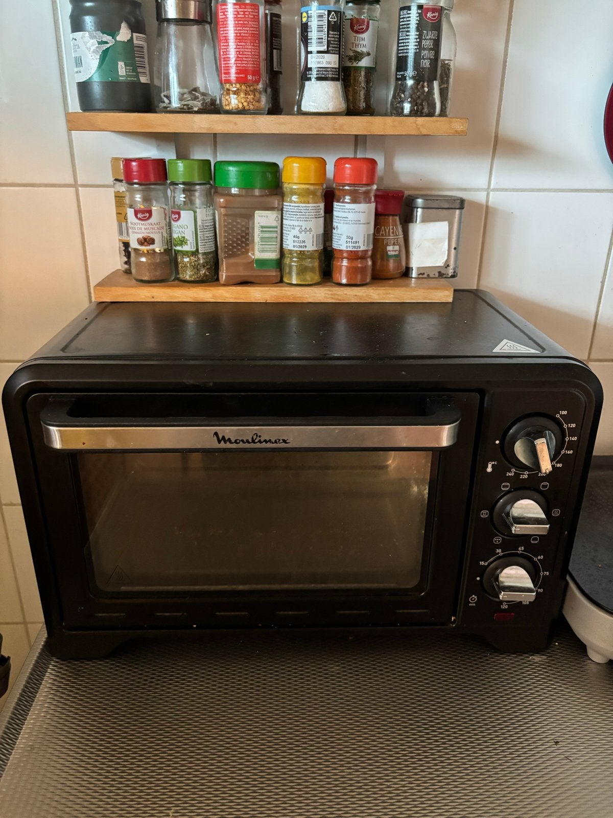 Moulinex Mini-oven - Compact en Handig, Ophalen, Minder dan 45 cm, Mini-oven, Gebruikt