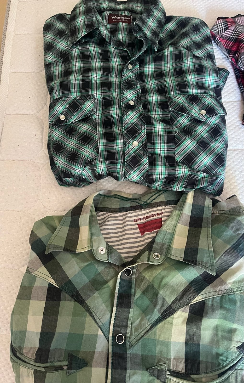 Diverse Western Shirts - Heren, Verzenden, Gedragen, Blauw, Overige halswijdtes