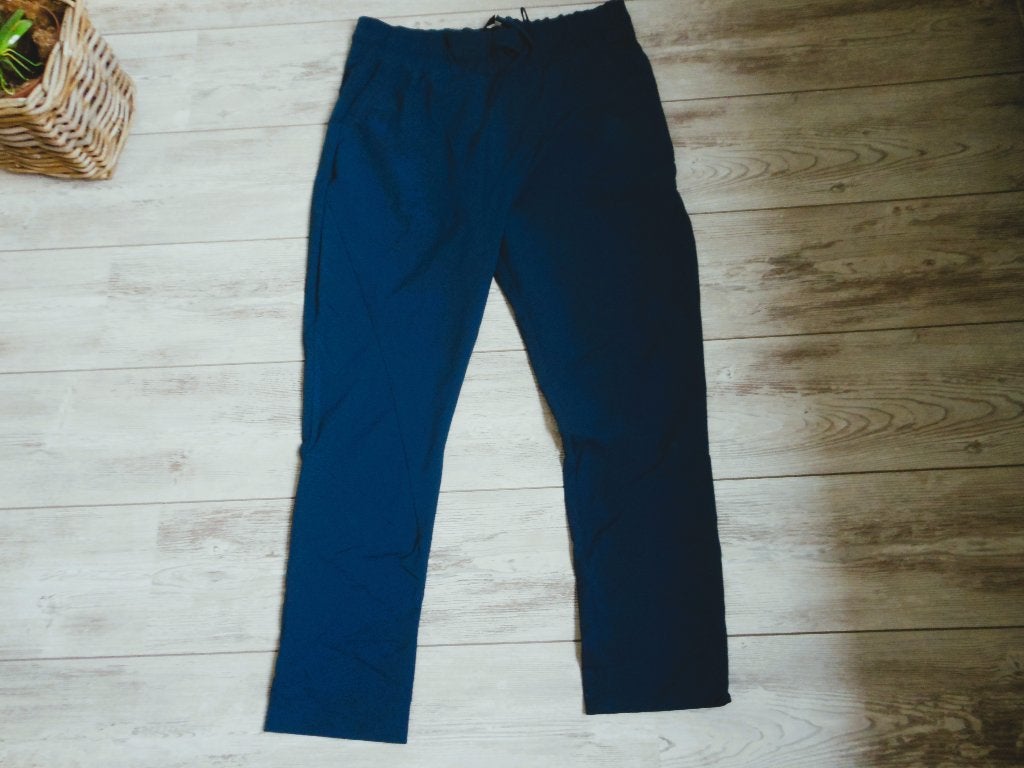 Blauwe travel broek van je m`appelle travel quality, Blauw, Maat 46/48 (XL) of groter, Ophalen of Verzenden, Zo goed als nieuw