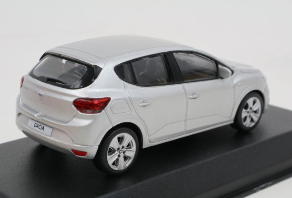 DACIA SANDERO 2021 HIGHLAND GRIJS 1/43 NOREV ref. 509020, Verzenden, Nieuw, Auto, Norev