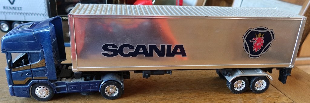 Vrachtwagen Scania - Topline - New Ray 1998/199, Ophalen of Verzenden, Zo goed als nieuw, Bus of Vrachtwagen, Overige merken