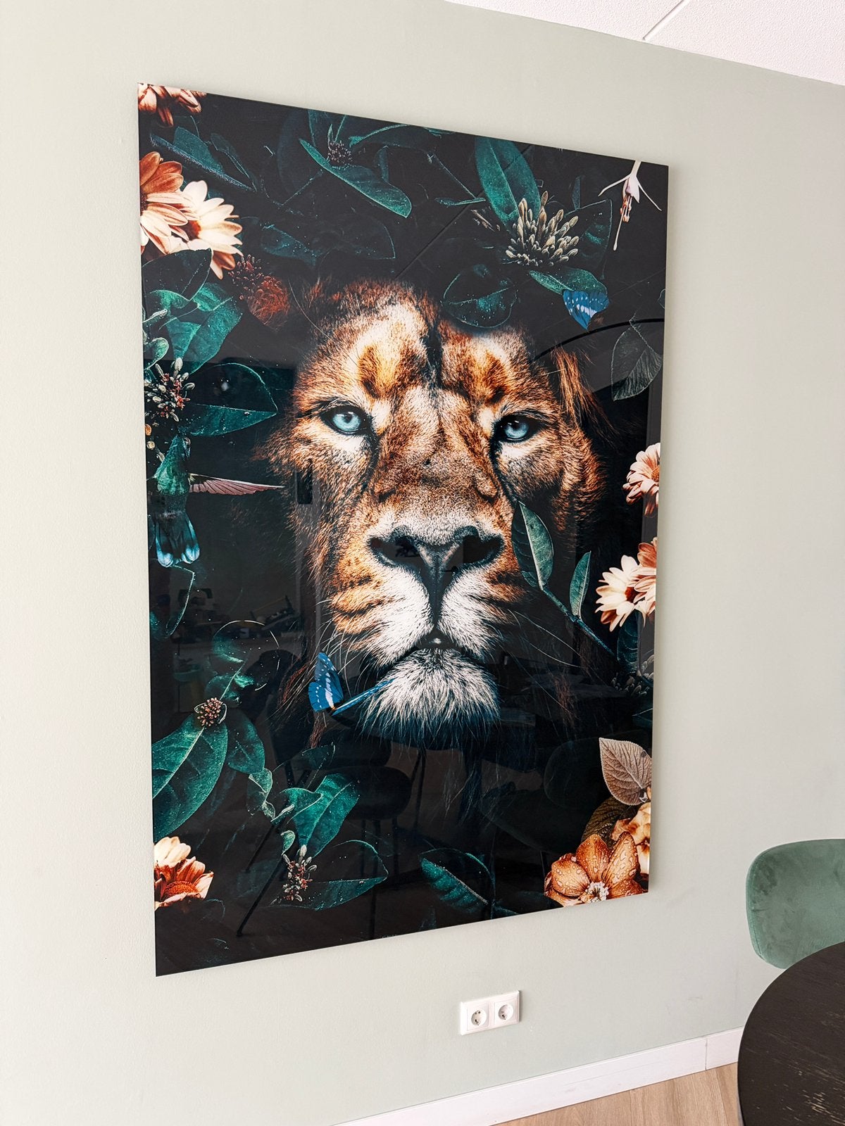 Posterjunkie Lion op plexieglas 180x120, Ophalen