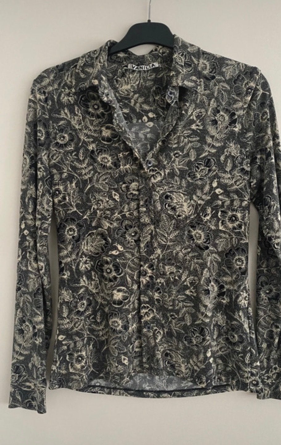 Vanilia polo/shirt, Ophalen of Verzenden, Zo goed als nieuw, Maat 36 (S), Zwart