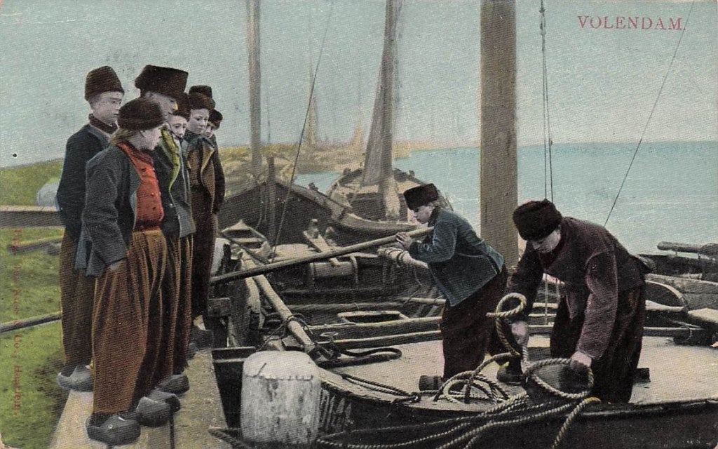 702-483-023 Volendam, Verzenden, Voor 1920, Noord-Holland