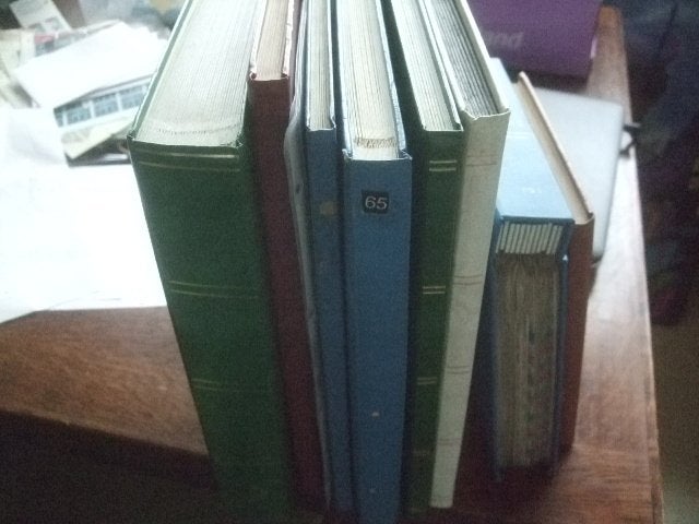 Uitzoek partij in 7 stockboeken enz., Verzenden, Nederland en Buitenland