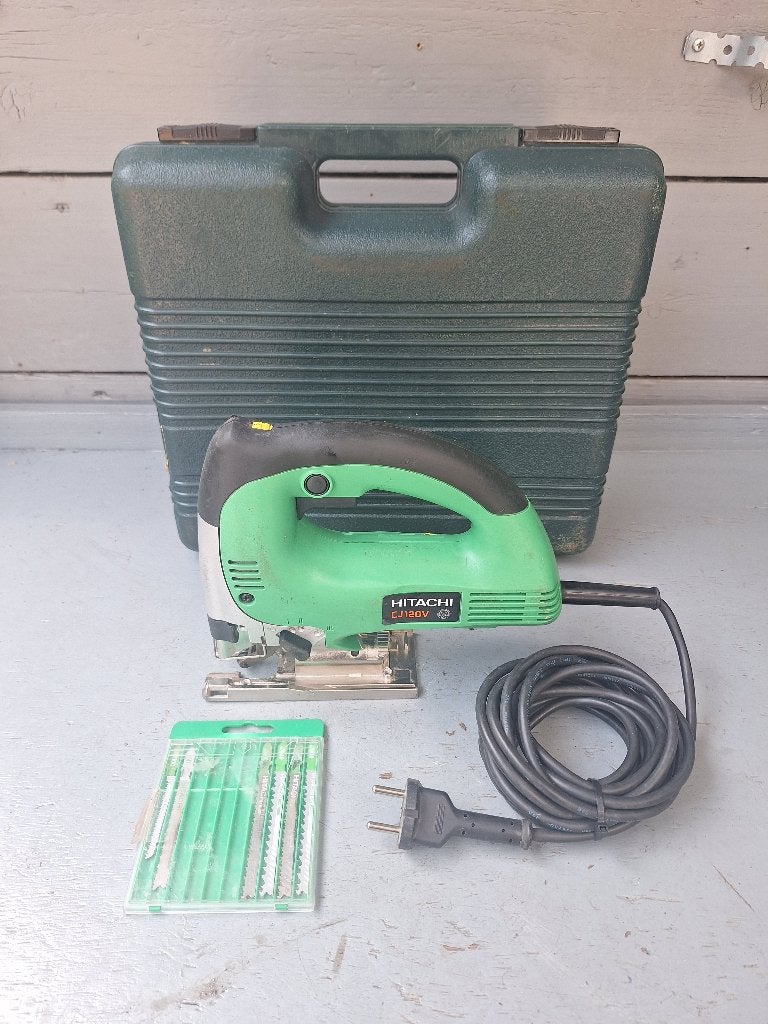 Hitachi CJ120V decoupeerzaag, Gebruikt, 600 tot 1200 watt, Ophalen of Verzenden, Decoupeerzaag