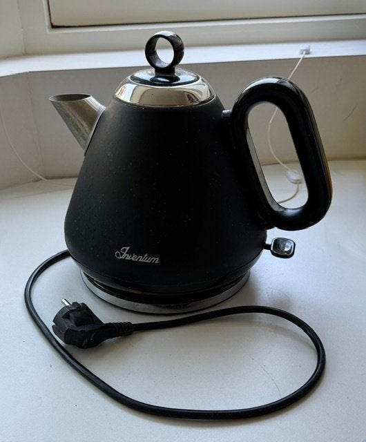 Inventum electrische waterkoker 1,7 liter, Witgoed en Apparatuur, Waterkokers, 1 tot 2 liter, Ophalen of Verzenden, Zo goed als nieuw