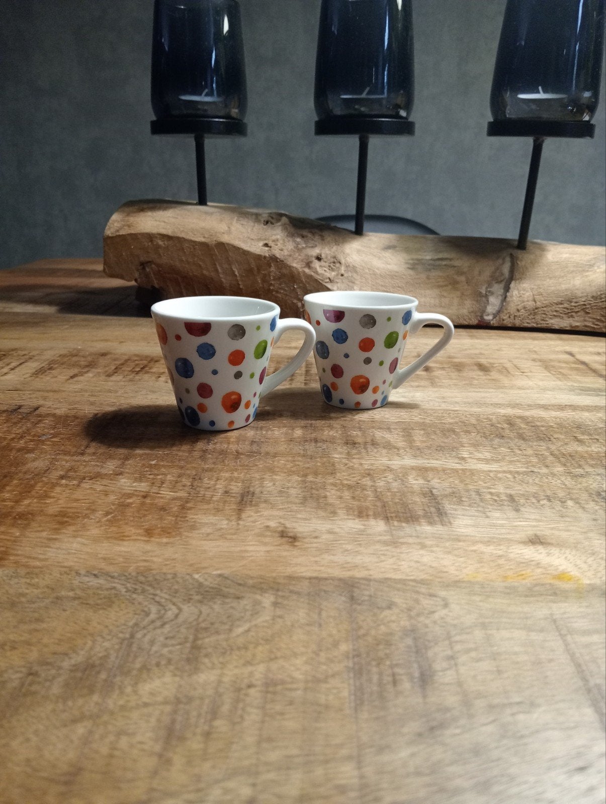 2 espresso kopjes exclusive collection Arabele Brimsley., Overige merken, Ophalen of Verzenden, Zo goed als nieuw, Modern