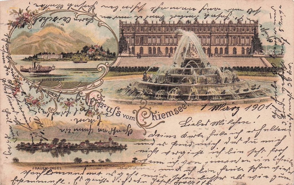 703-171-009 Chiemsee, Ophalen of Verzenden, Voor 1920, Duitsland
