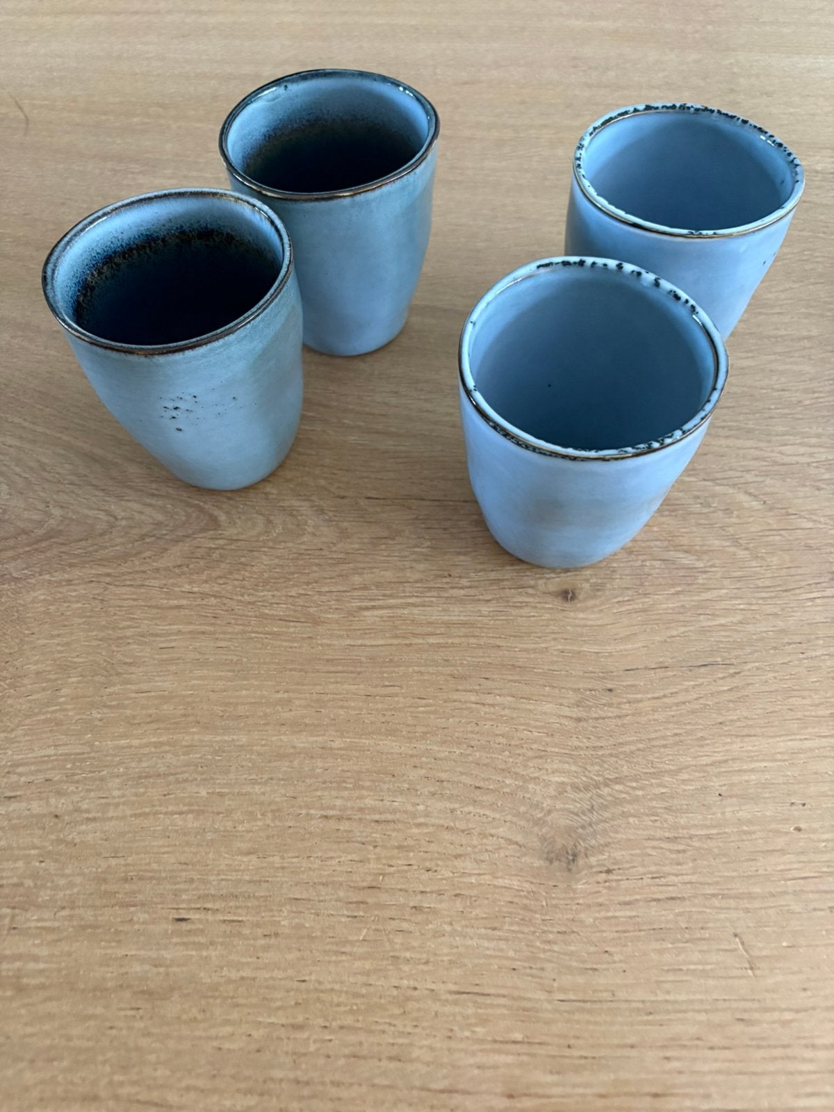 4 x koffie bekers, nieuw, Overige materialen, Nieuw, Ophalen of Verzenden, Overige stijlen