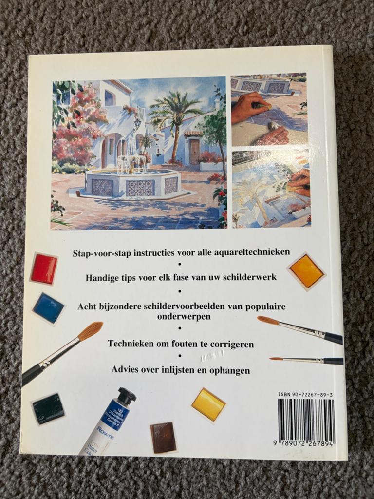 Aquarelleren: Technieken en materialen - Hazel Harrison, Boeken, Ophalen of Verzenden, Zo goed als nieuw, Overige onderwerpen