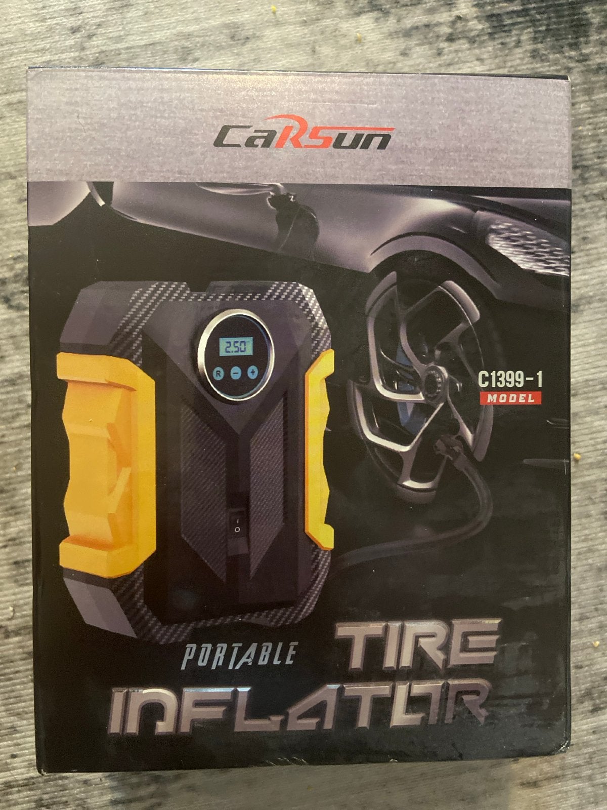 Carsun Draagbare Bandenpomp - Digitale Display, Ophalen of Verzenden, Nieuw