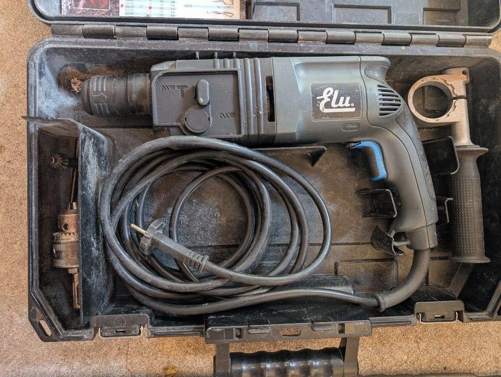 Elu boorhamer, Ophalen, Boor- en/of Breekhamer, Klopboormechanisme, Gebruikt