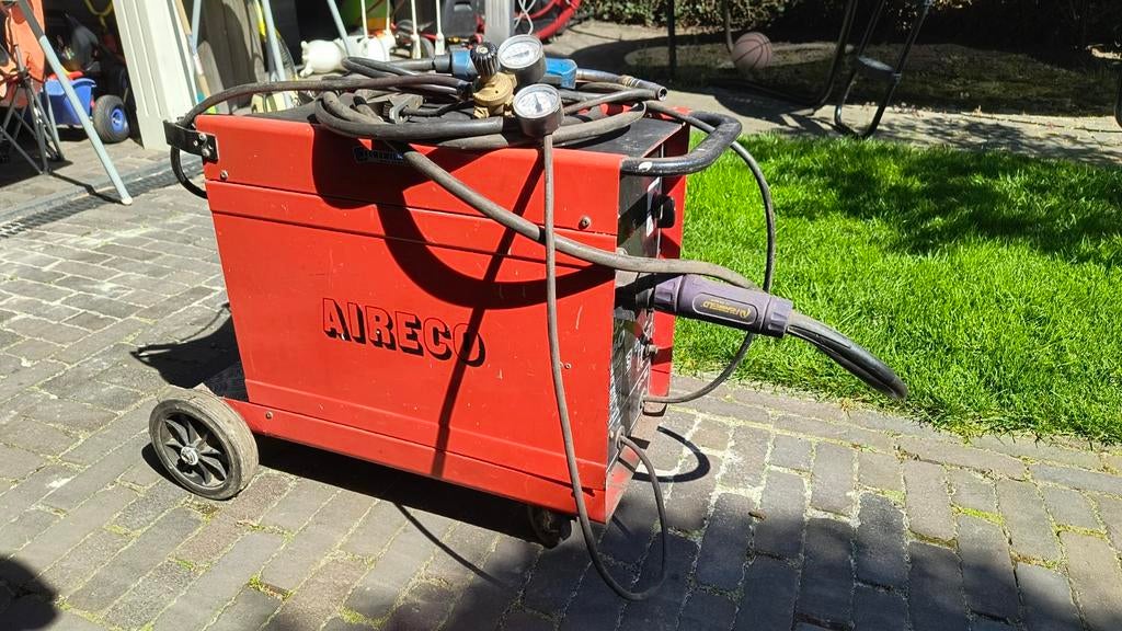 Airco MIG 160 Turbo | 4meter toorts | met reduceerventiel |, Ophalen, Gebruikt, 150 tot 250 ampère, Co2