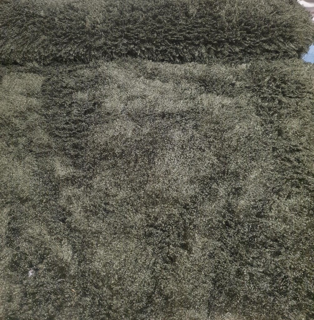 harige stofgroen (11519), Overige materialen, 120 cm of meer, Nieuw, Ophalen of Verzenden